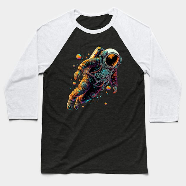 astronaut lover Baseball T-Shirt by Mailson